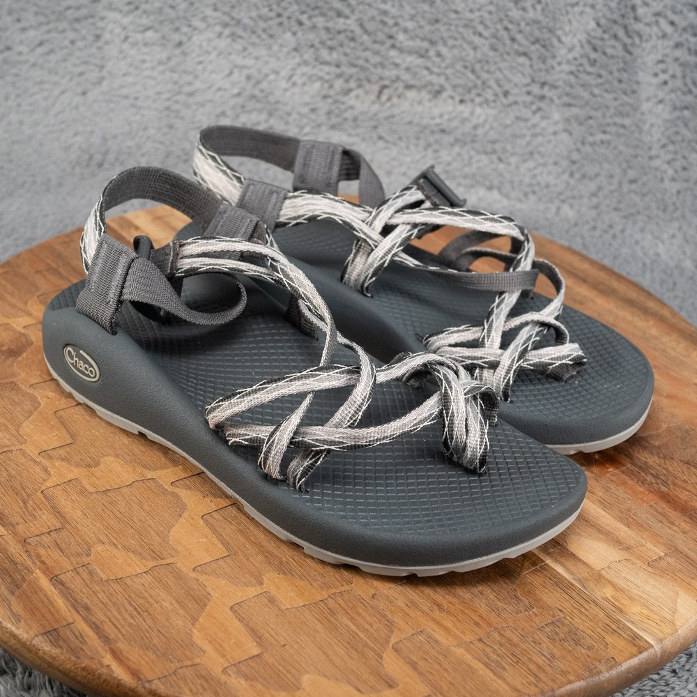 Women's Chaco ZX/2 Sandals Size 8 Gray Very Good Condition